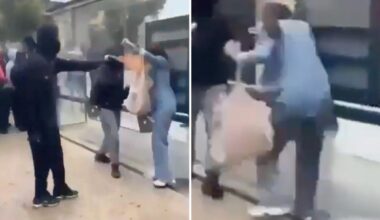 Boy, 15, arrested for blasting fire in woman's face during France's student riots