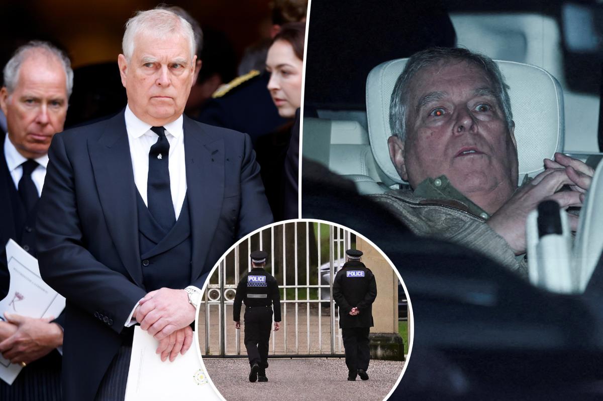 Ex-Prince Andrew takes legal action against police over birthday arrest