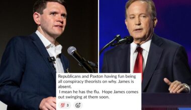 James Talarico volunteer group privately frets about his 12-day absence from campaign trail, leaked Slack messages show