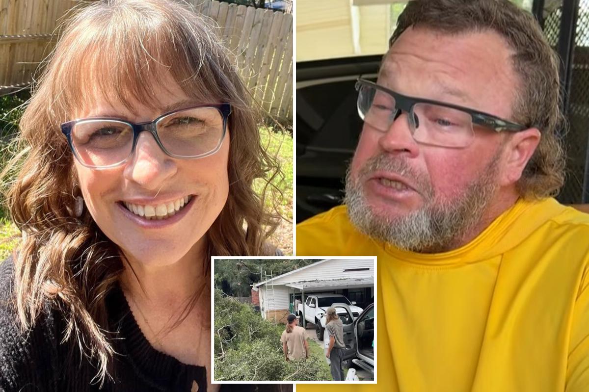 Hurricane victim’s husband saw his 'ultra-nice, badass' wife being killed by tree crashing through home