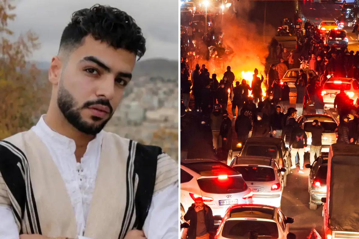 Iranian protester shared heartbreaking final call with sobbing father before he was executed