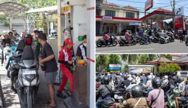 Wild scenes emerge from Bali as island grapples with major fueling crisis