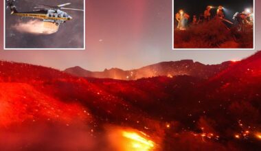 Malibu fire spreads rapidly overnight, more home evacuations ordered