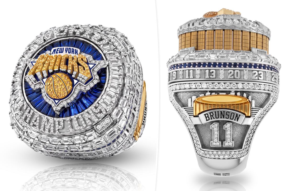 All the details on the Knicks NBA championship rings