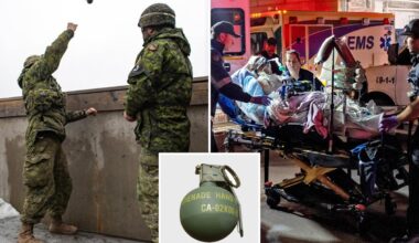 Deadly fire at Canada military base was caused by live grenade exercise, army says