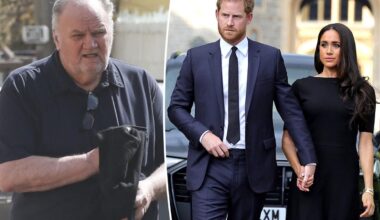 Prince Harry, Meghan Markle jet out of UK with their kids amid Thomas Markle Sr. investigation