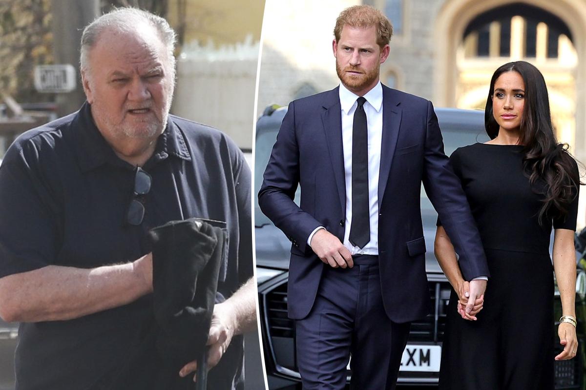Prince Harry, Meghan Markle jet out of UK with their kids amid Thomas Markle Sr. investigation
