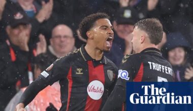 Bournemouth enjoy night to remember as 10-man Milan fail to weather storm | Europa League