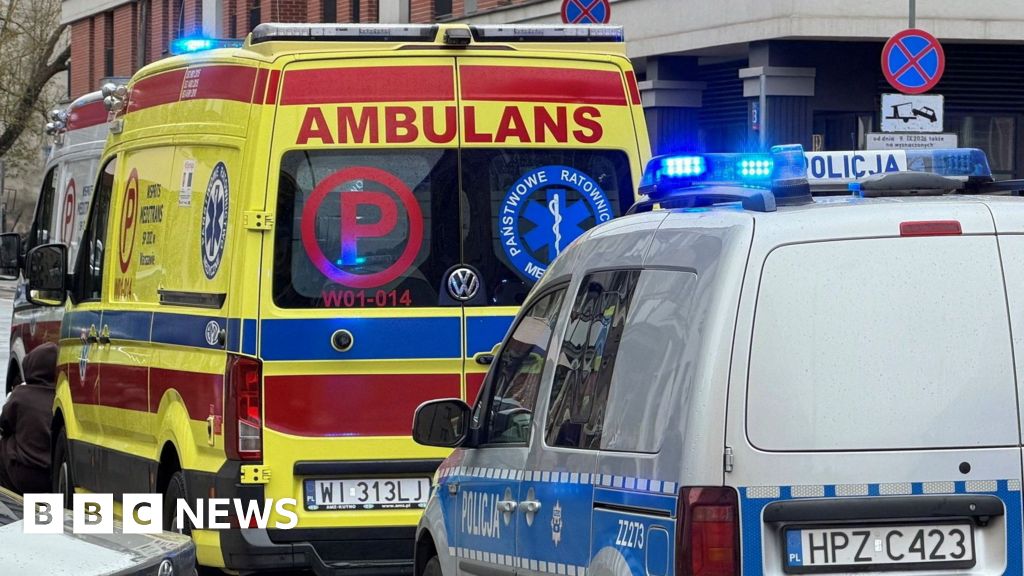 Woman injures three people in third Poland school knife attack in a week - BBC