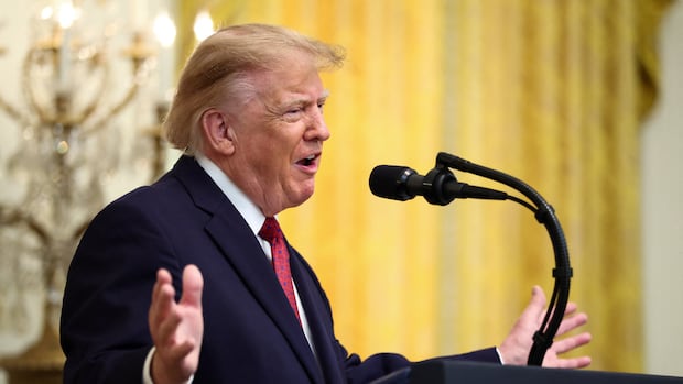 Trump says 'very bad' Canada is being 'taught a little lesson' as trade action escalates