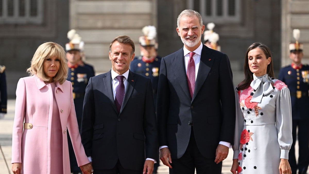 Princess Leonor and Infanta Sofía skipped the Macrons' State Dinner, but they still stole the night