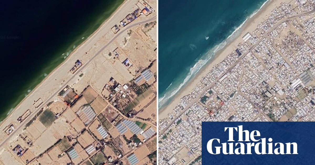 New Google Maps images reveal massive scale of devastation in Gaza | Gaza