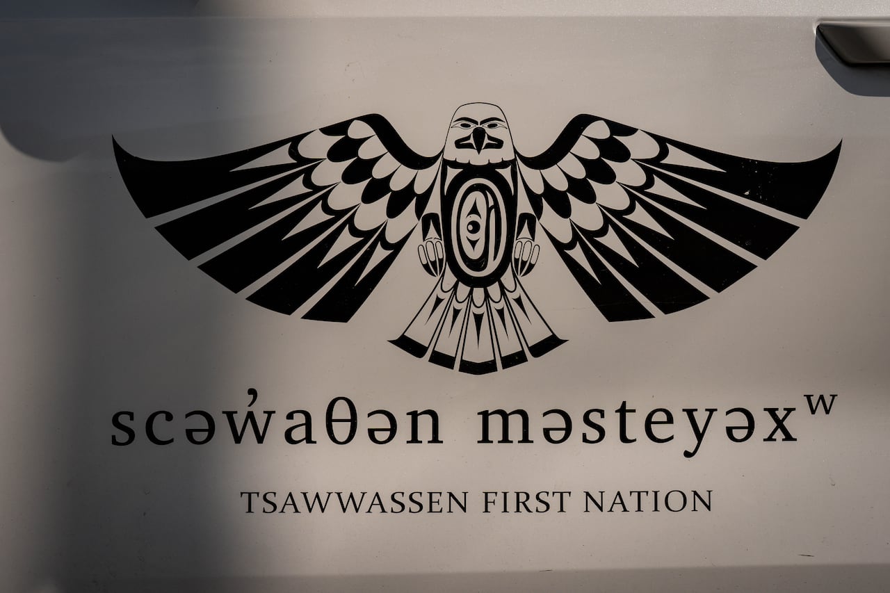 Tsawwassen signage.