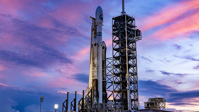 Falcon Heavy to fly its first mission for U.S. spy satellite agency – Spaceflight Now