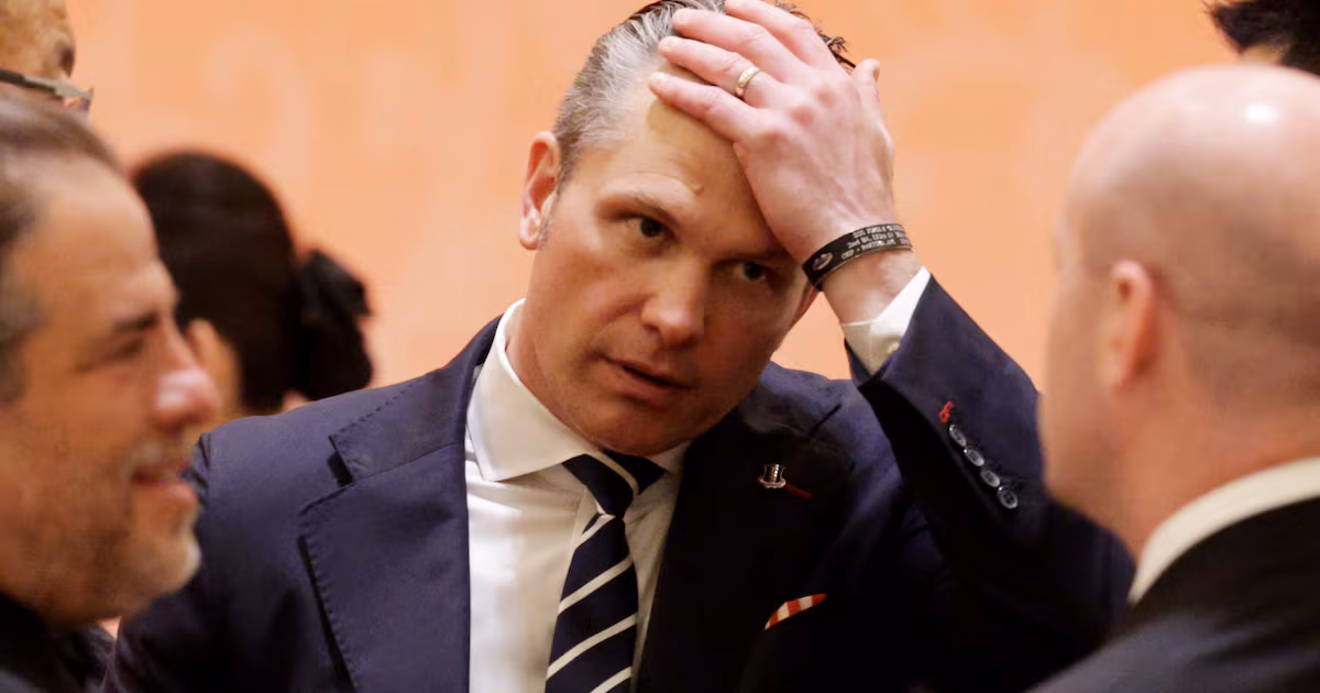 Pentagon Pete Humiliated as Damning New Signalgate Screenshot Emerges