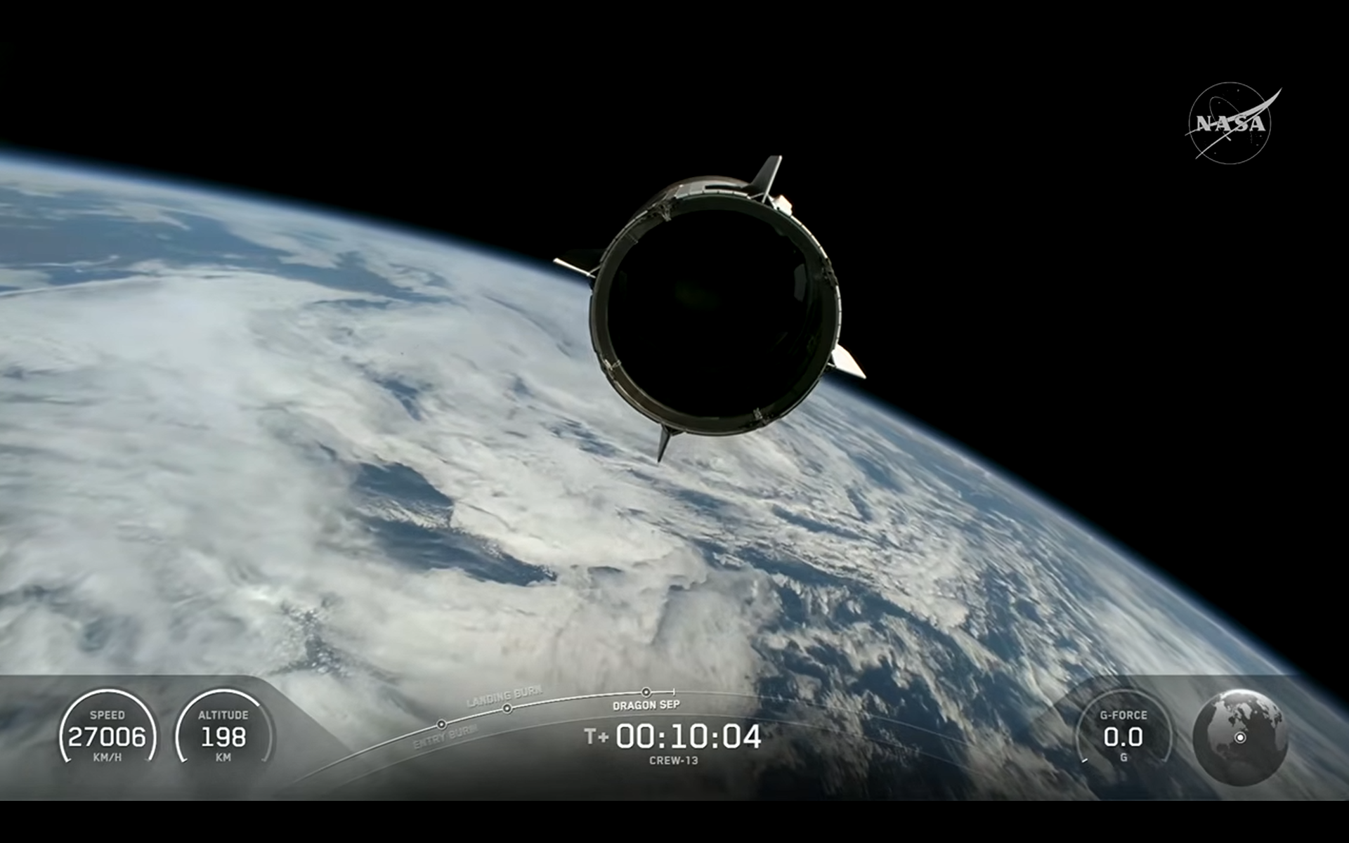 Crew-13 SpaceX Dragon