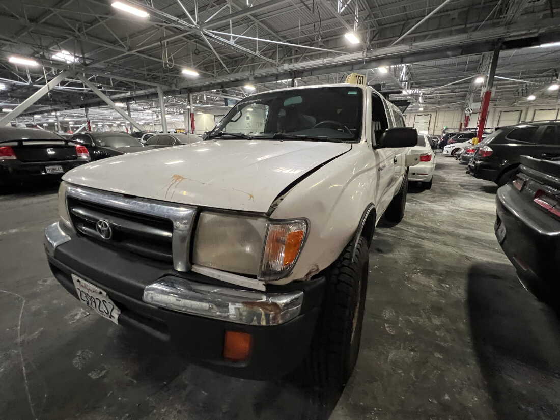 The remains of my beloved 1999 Toyota Tacoma at an impound lot after SFPD recovered it in August 2022. I’d owned it since I was a teenager, but it was rusting out, missing critical parts, and wouldn’t start. Without a garage or driveway, the repair and impound costs made surrendering it the only practical option. Rest in peace.