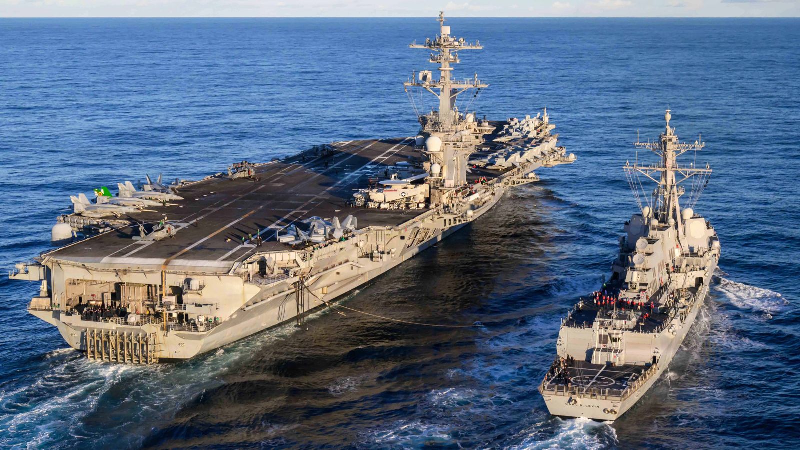 Trump administration sends aircraft carrier and up to 10,000 troops toward Iran, threatens to resume bombing