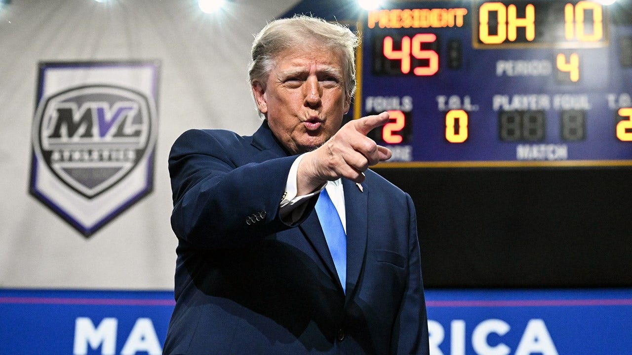 President Trump rallies in Ohio for Jon Husted and Ramaswamy before midterms