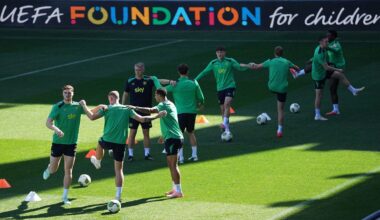 Irish soccer official clashes with Israeli journalist before Ireland meets Israel in Nations League match