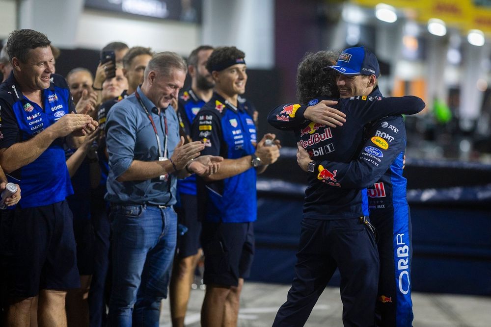 Max Verstappen, Red Bull Racing, Laurent Mekies, Red Bull Racing Team Principal