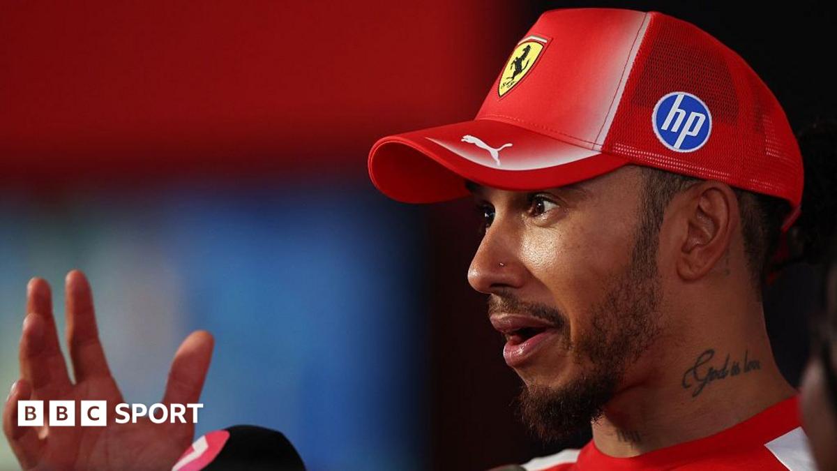 Lewis Hamilton at Bahrain GP in Malaysia