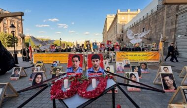 On October 3, 2026, NCRI supporters in Stockholm held a rally outside Sweden’s Parliament to condemn the Iranian regime’s execution of political prisoners and protesters