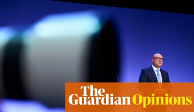 No queues, empty seats and the worst speech ever heard: welcome to the Tory conference | John Crace