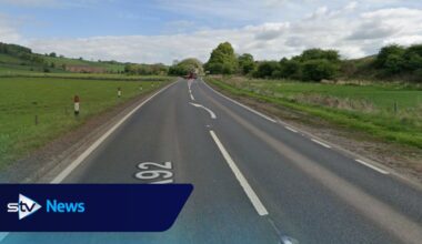 Female passenger, 24, dies and driver in hospital after three-vehicle crash in Fife