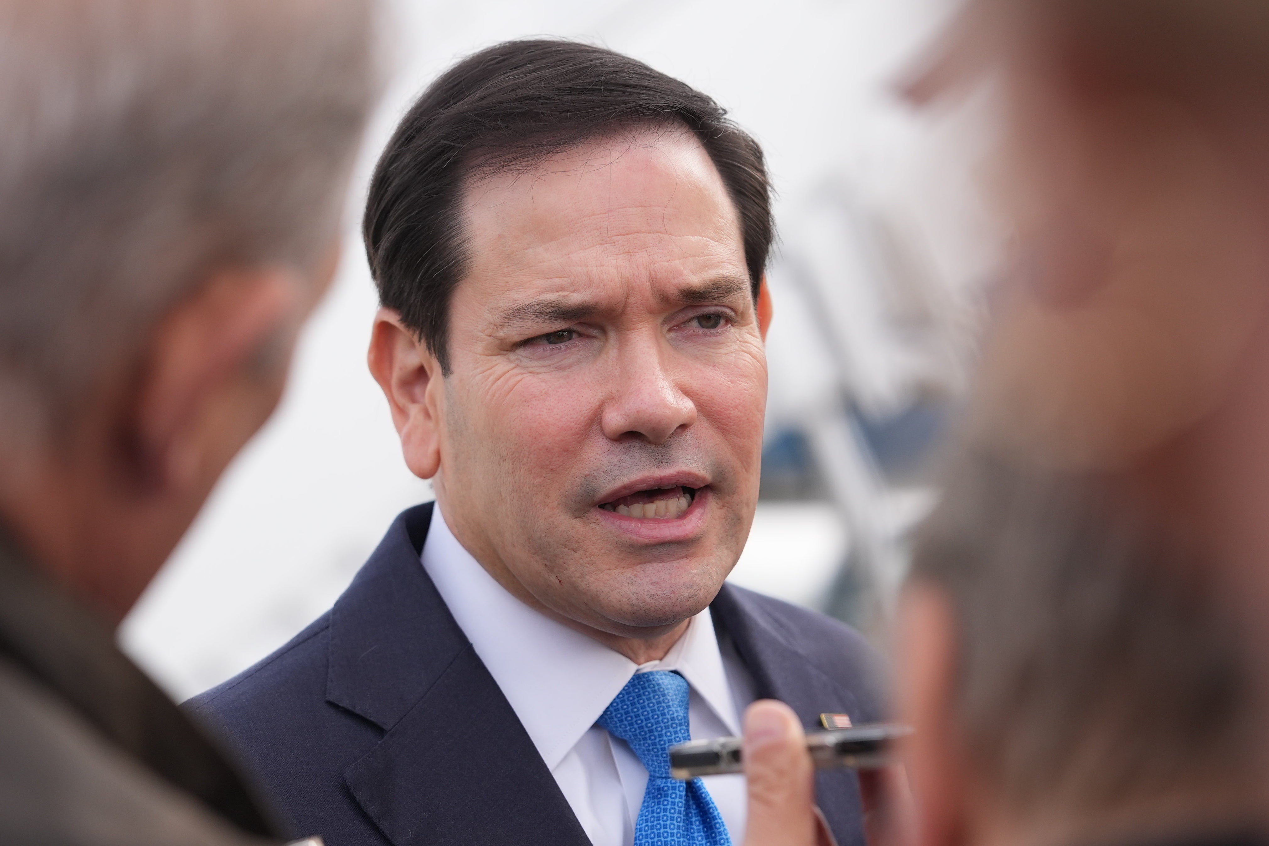 Marco Rubio said there was no direct link between the sudden removal of the bombers and the suspected Iranian plot