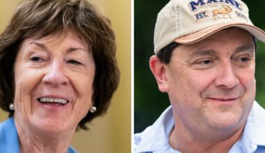 Susan Collins and Troy Jackson clash over Trump and seniority in Maine’s first Senate debate