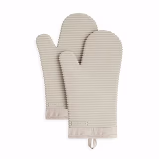 KitchenAid Ribbed Soft Silicone Oven Mitt (2-Pack)