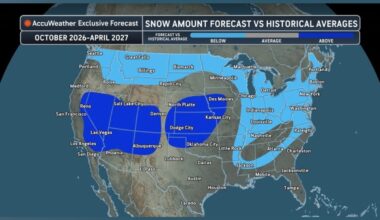 El Niño Snow Map Shows States Facing Biggest Winter Shift