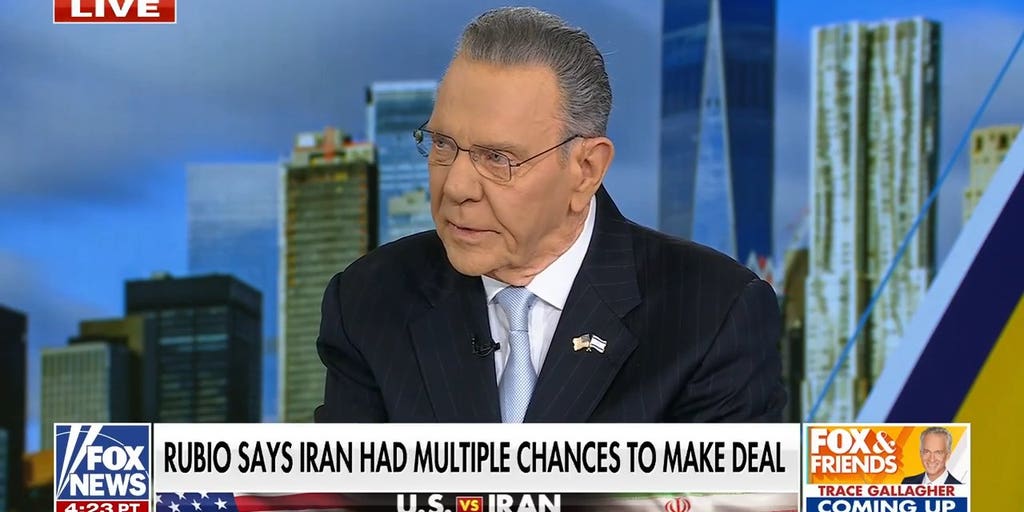 Jack Keane warns of 'threat' from Iran: 'Not going to disarm'