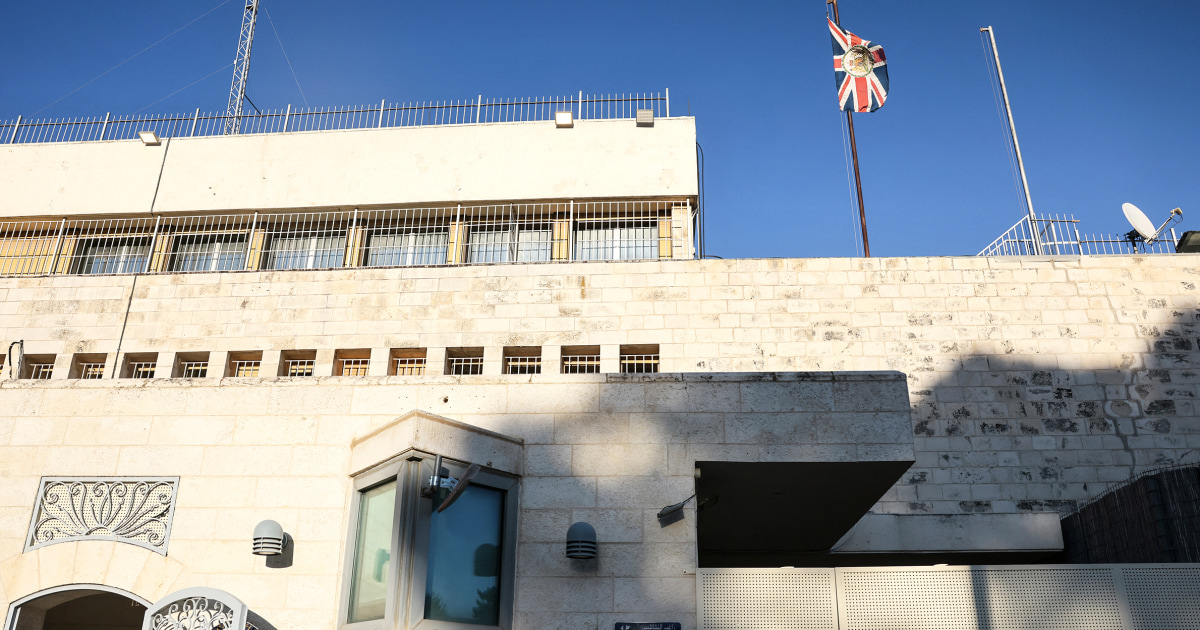 U.K. rebrands east Jerusalem consulate after Israel orders closure