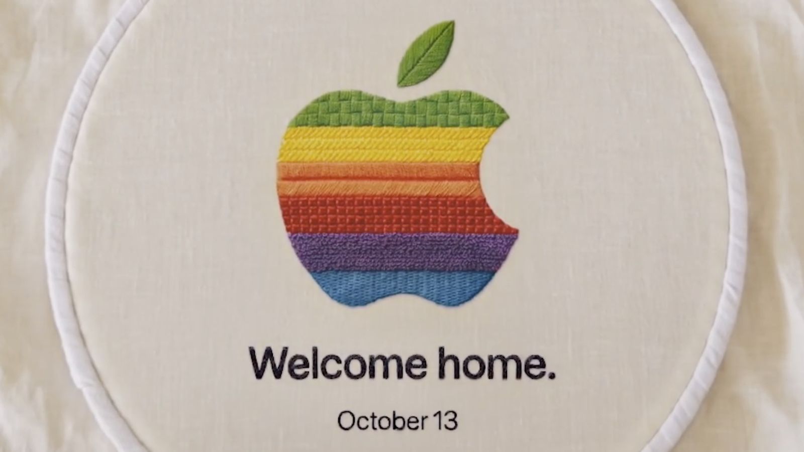 Apple Product Launch Announced for October 13: 'Welcome Home'
