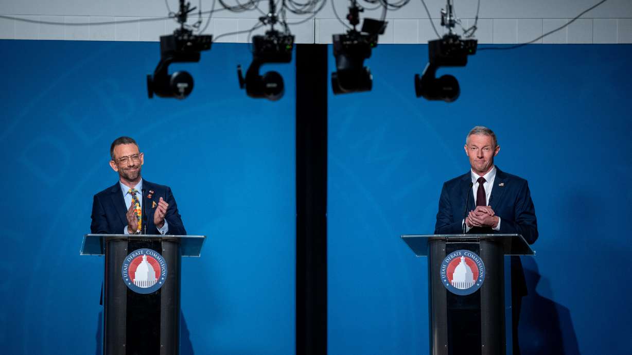 Candidates clash over Iran war, gas prices in Utah 4th District debate
