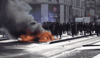 BreakThrough News and Singham network run propaganda for French student protests