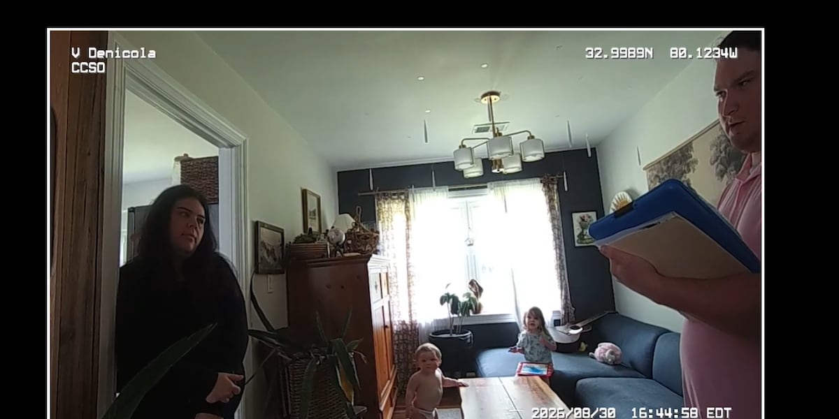 Body-camera video offers glimpse inside Ladson home before girls found dead
