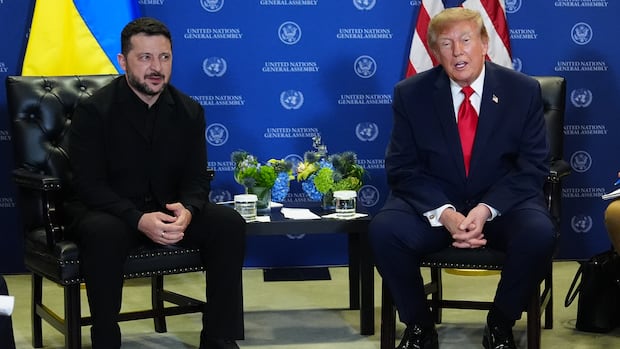Trump says Ukraine should get a new president, blames Zelenskyy for U.S. diesel prices