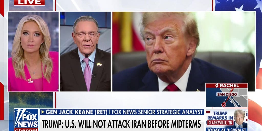 Trump says US won’t attack Iran before midterms