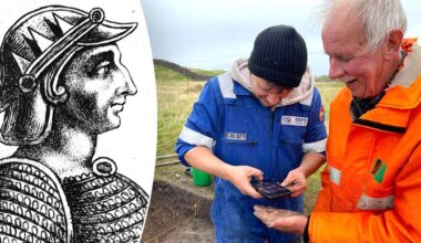Anglo-Saxon coin minted under Ethelred the Unready found in Shetland