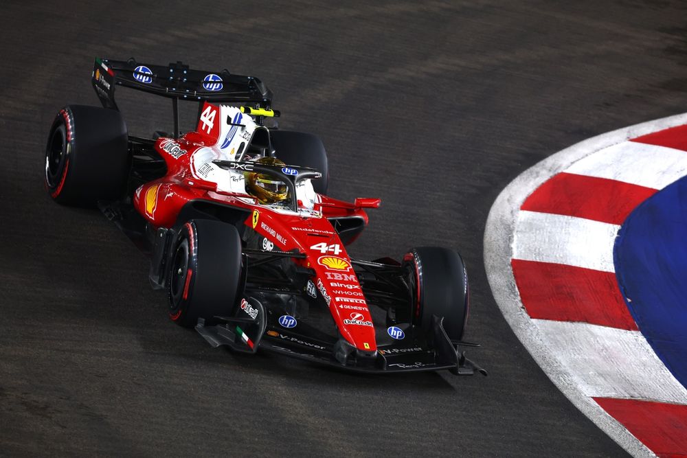 Hamilton was fastest in Q1 and Q2 but pre-empted track evolution with a front-wing tweak which damaged his car's balance