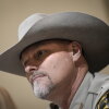 In this file photo, Mark Lamb then-Sheriff of Pinal County, Arizona, testified during a House Homeland Security Committee on February 28, 2023 in Washington, DC. Lamb is facing accusations of sexual misconduct and racist remarks when he served as sheriff. Now, he's running for Congress.