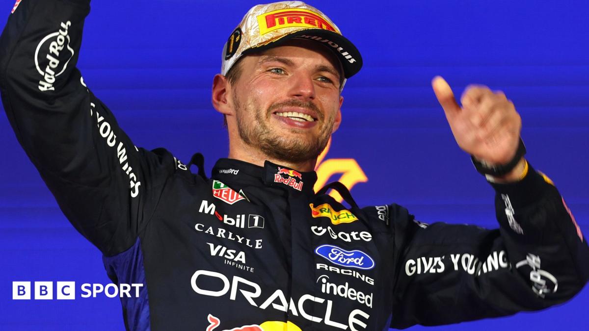 Red Bull's Max Verstappen during the Singapore Grand Prix