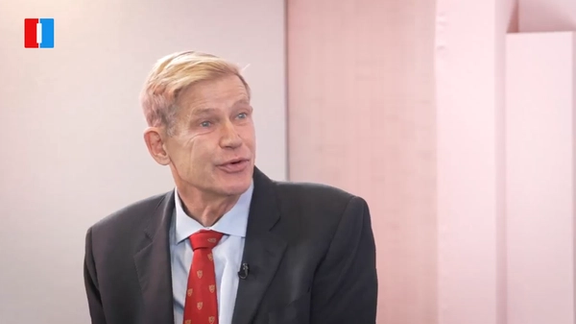 Patrick Clawson, a senior fellow at the Washington Institute, discusses the impact of US sanctions and the naval blockade on Iran's economy during Iran International's Insight panel in Washington, DC.