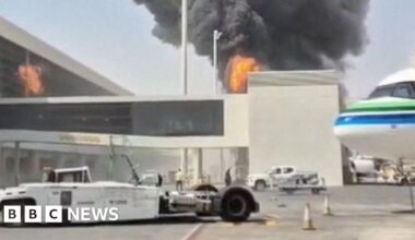 Saudi minister vows 'serious response' to Houthi attacks on airports - BBC