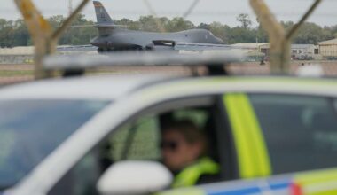 Security incident at US-run air base almost certainly directed by Iran, UK prime minister says