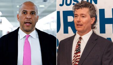 Cory Booker blasts Republican challenger's Iran stance at NJ debate