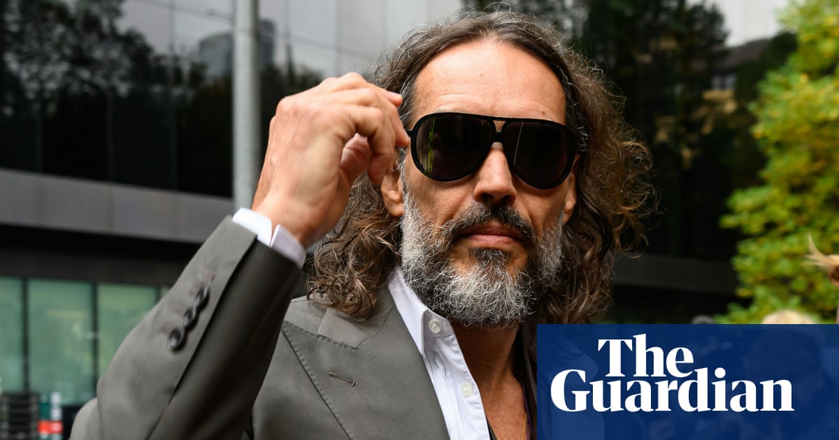 Jury sworn in for Russell Brand trial on rape and sexual assault charges | UK news